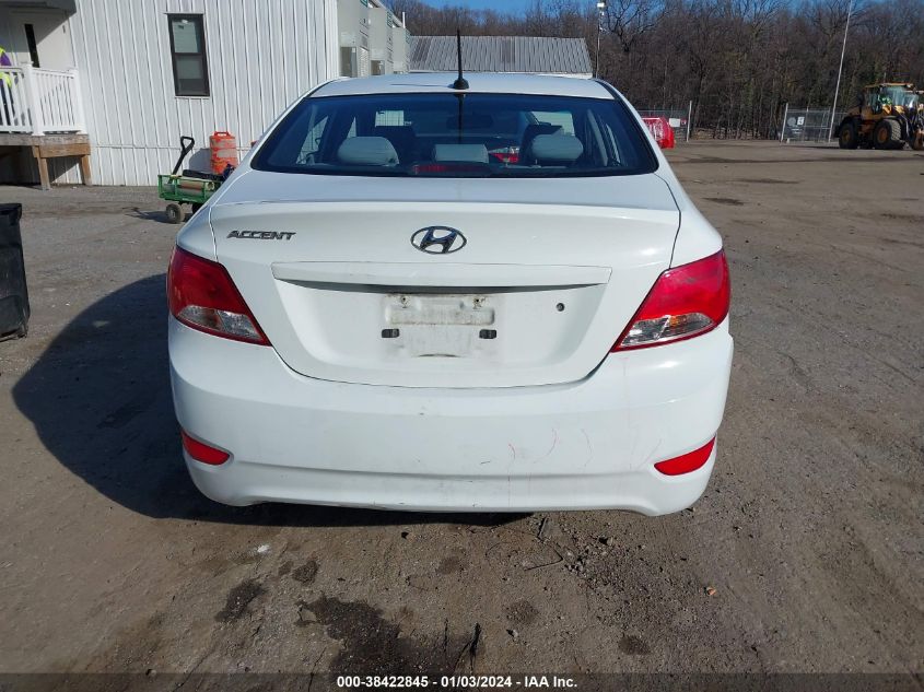 2015 Hyundai Accent Gls VIN: KMHCT4AE0FU883911 Lot: 38422845