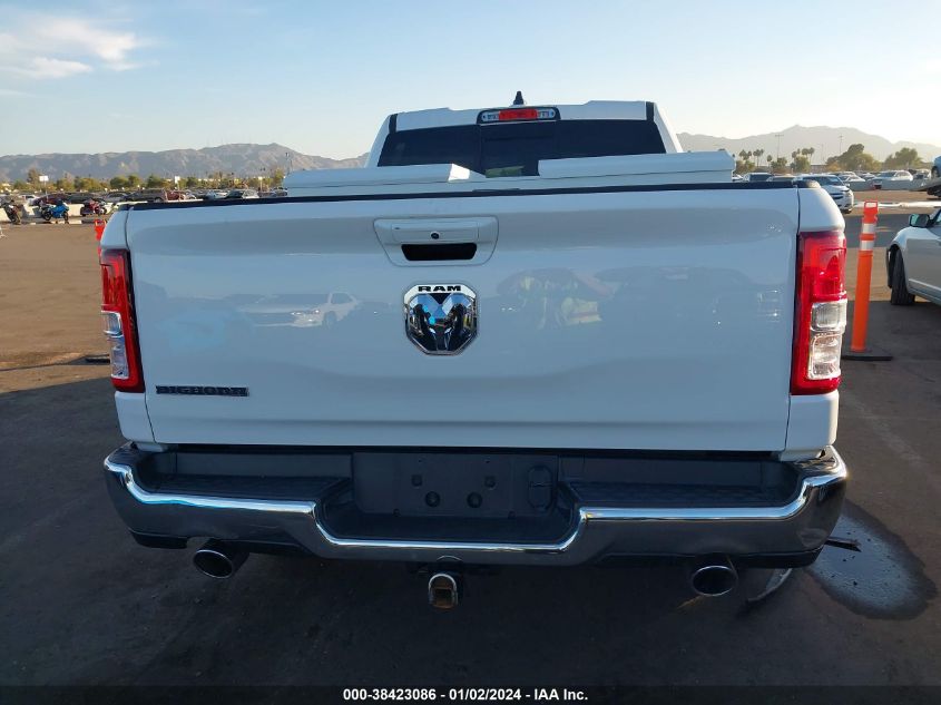 2022 Ram 1500 Big Horn Quad Cab 4X2 6'4 Box VIN: 1C6RREBT5NN358729 Lot: 38423086