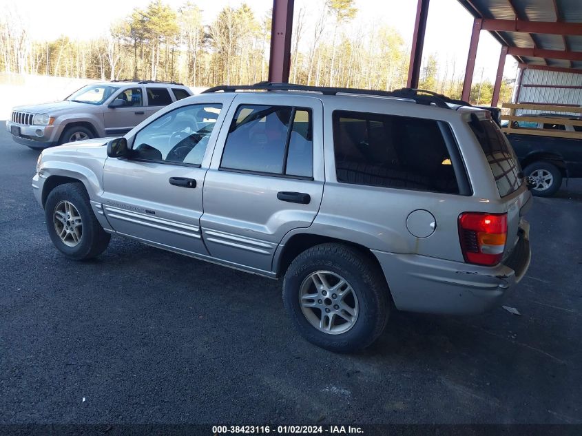 2004 Jeep Grand Cherokee Laredo VIN: 1J4GW48N14C242847 Lot: 38423116