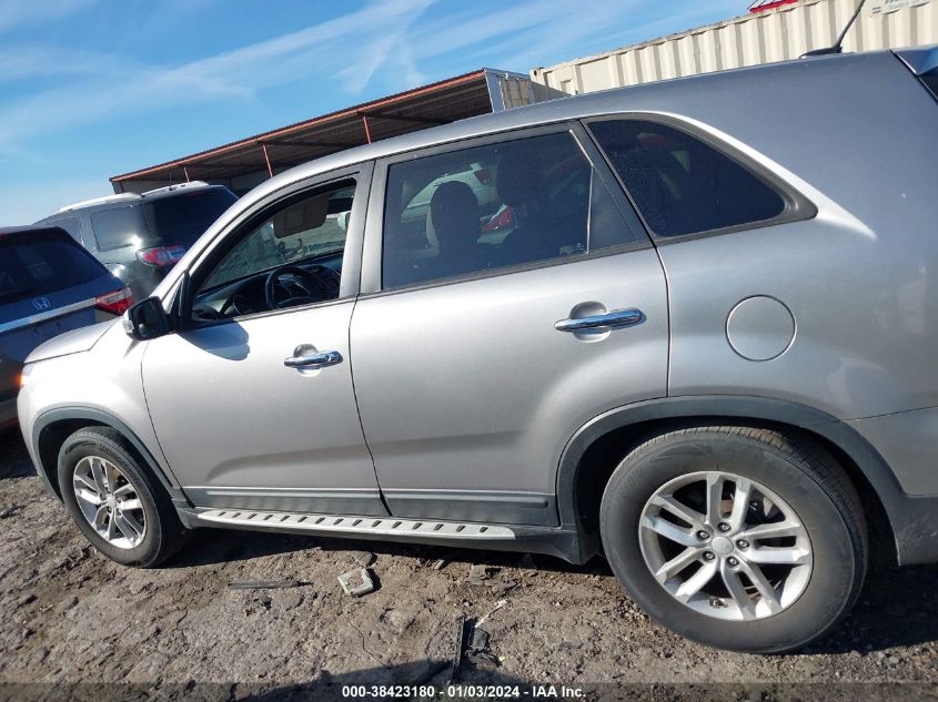 5XYKT4A65EG427024 2014 Kia Sorento Lx