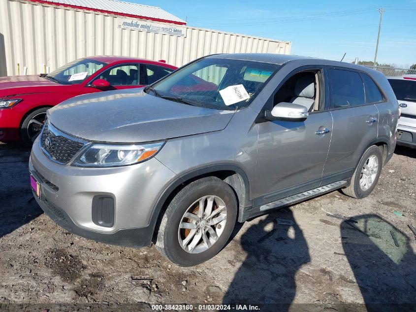 5XYKT4A65EG427024 2014 Kia Sorento Lx