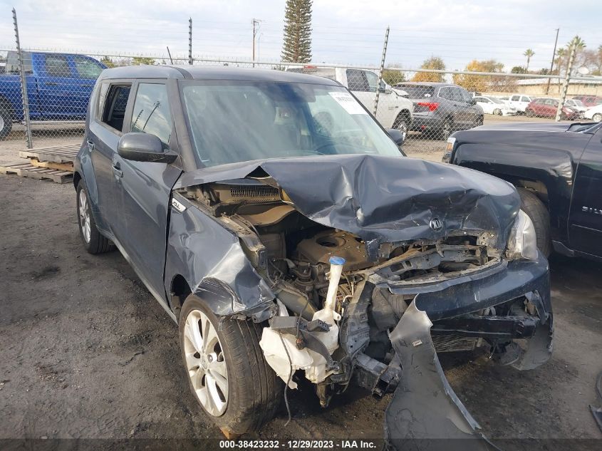 2016 Kia Soul + VIN: KNDJP3A56G7260318 Lot: 38423232