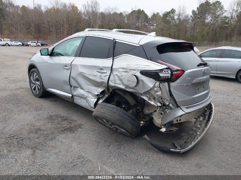 2020 Nissan Murano Sl Fwd VIN: 5N1AZ2CJ3LN150973 Lot: 38423234