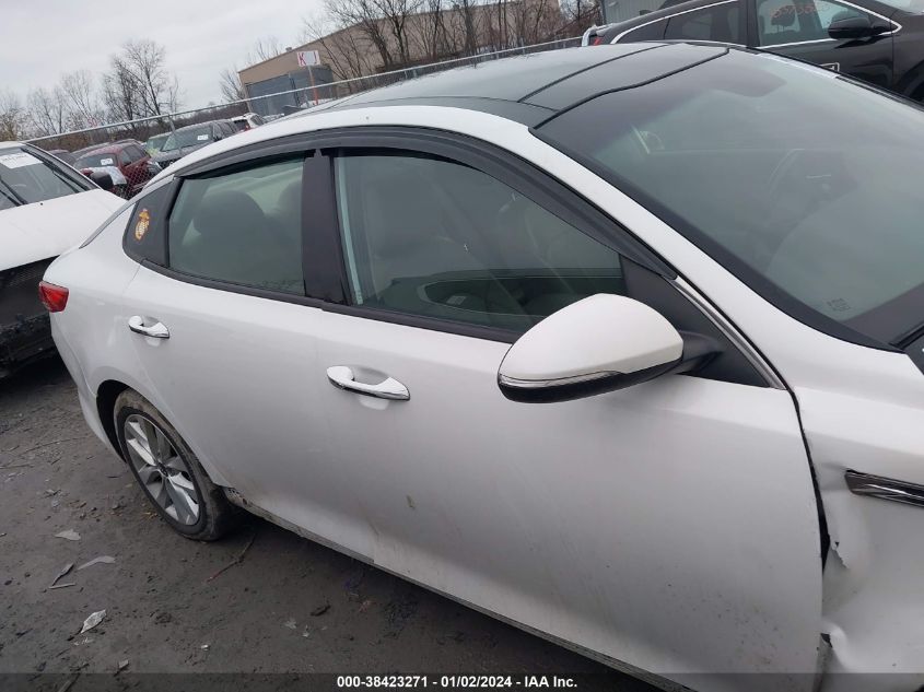 5XXGU4L31JG246538 2018 Kia Optima Ex