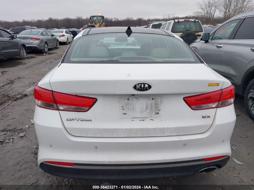 5XXGU4L31JG246538 2018 Kia Optima Ex