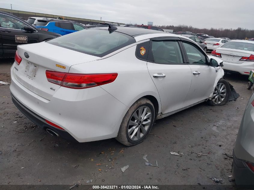 5XXGU4L31JG246538 2018 Kia Optima Ex