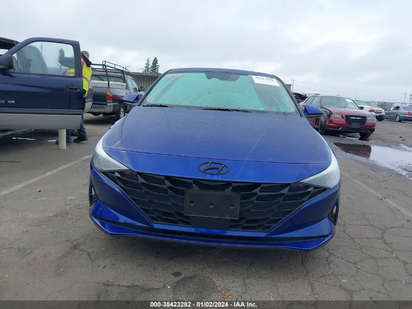 5NPLS4AG7MH044399 2021 Hyundai Elantra Sel