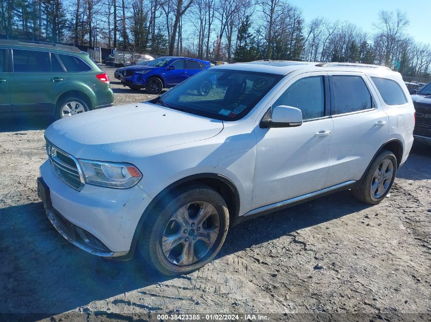 2015 Dodge Durango Limited VIN: 1C4RDJDG7FC690569 Lot: 38423385