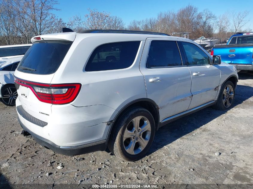 2015 Dodge Durango Limited VIN: 1C4RDJDG7FC690569 Lot: 38423385