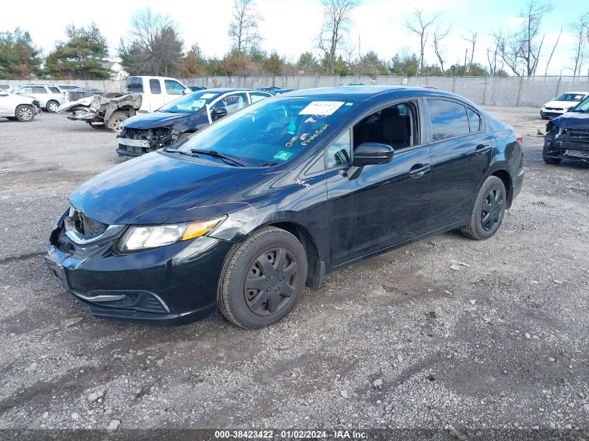 19XFB2F56EE205257 2014 Honda Civic Lx