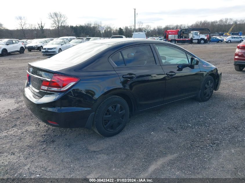 19XFB2F56EE205257 2014 Honda Civic Lx