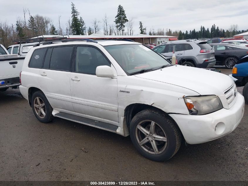 2004 Toyota Highlander Limited V6 VIN: JTEEP21A640057454 Lot: 38423899