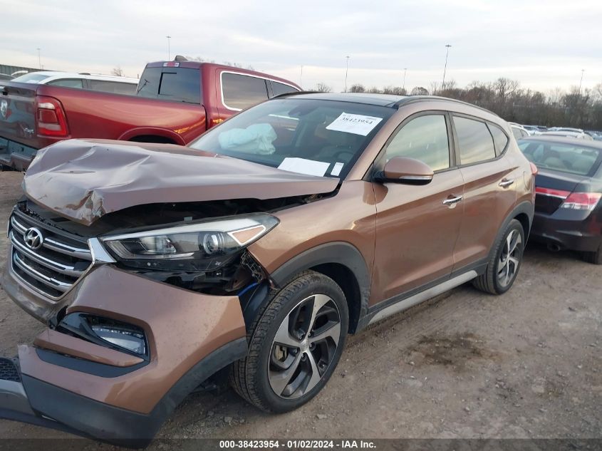 KM8J33A21HU593980 2017 Hyundai Tucson Limited