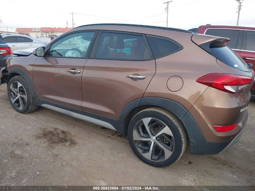 KM8J33A21HU593980 2017 Hyundai Tucson Limited