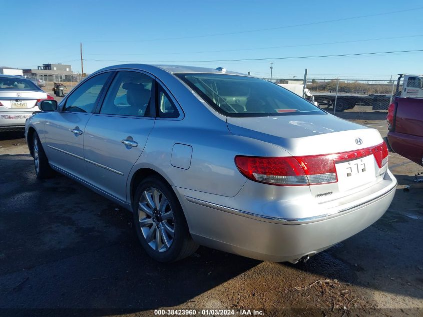 KMHFC46F49A357415 2009 Hyundai Azera Limited