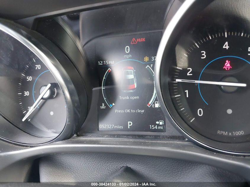 2019 Jaguar Xe 25T VIN: SAJAR4FX1KCP52816 Lot: 38424133