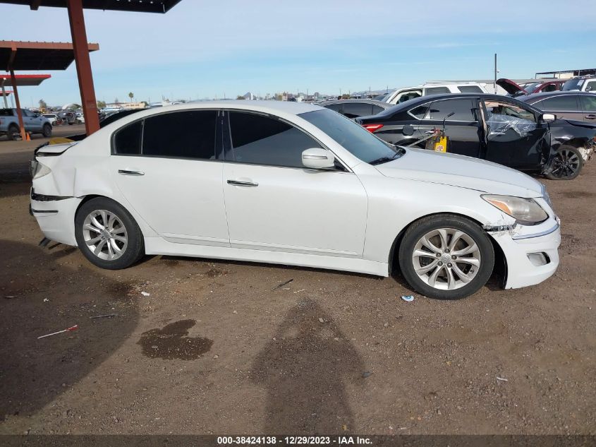 2012 Hyundai Genesis 3.8 VIN: KMHGC4DD7CU152604 Lot: 38424138