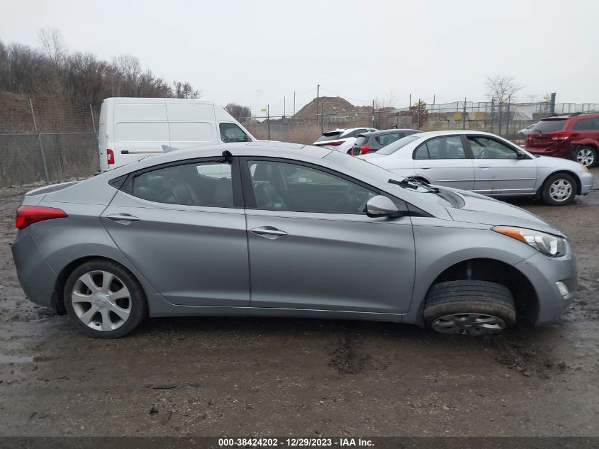 KMHDH4AE3DU638734 2013 Hyundai Elantra Limited (Ulsan Plant)