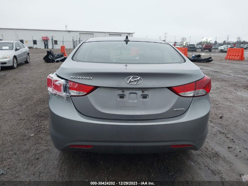 2013 Hyundai Elantra Limited (Ulsan Plant) VIN: KMHDH4AE3DU638734 Lot: 38424202