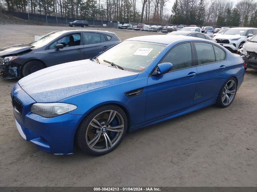 2013 BMW M5 VIN: WBSFV9C52DD096485 Lot: 40584796