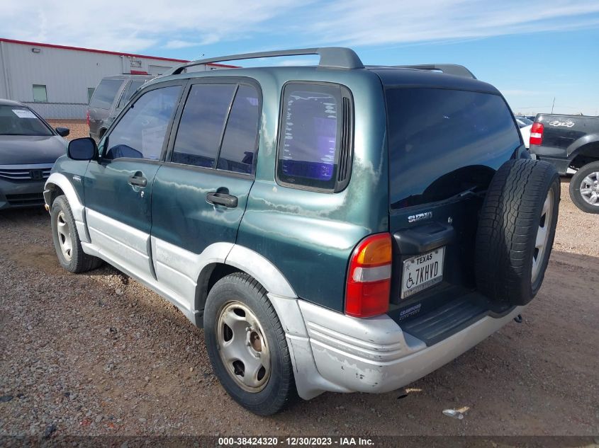 2000 Suzuki Grand Vitara Jlx/Jlx+/Limited VIN: JS3TD62V5Y4131167 Lot: 38424320