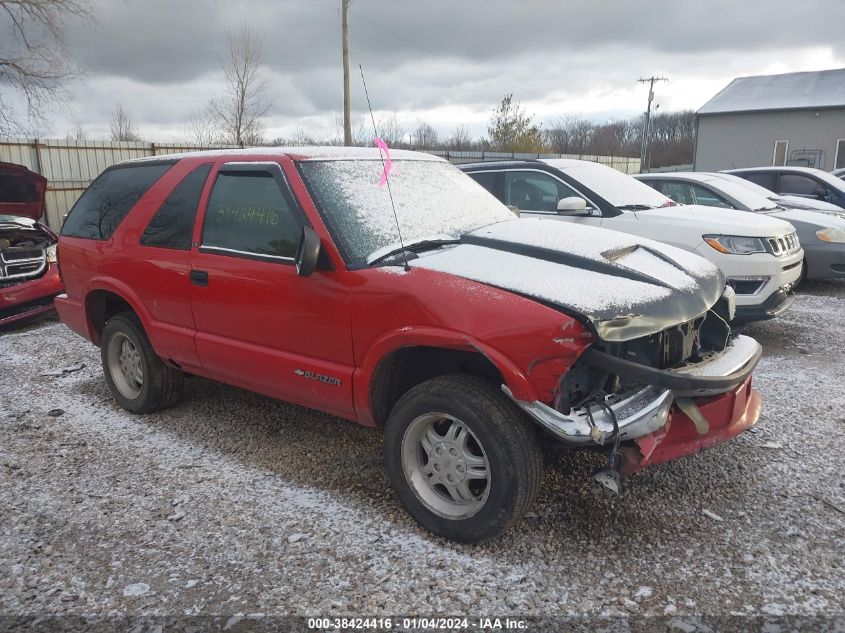 1GNCS18WX1K152659 2001 Chevrolet Blazer Ls