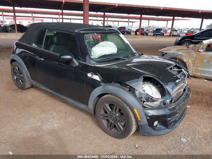 WMWZP3C51DT551325 2013 Mini Convertible Cooper S