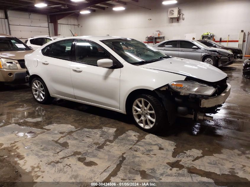 2013 Dodge Dart Sxt/Rallye VIN: 1C3CDFBAXDD317507 Lot: 38424506