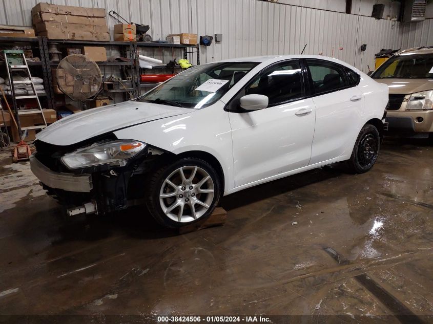 2013 Dodge Dart Sxt/Rallye VIN: 1C3CDFBAXDD317507 Lot: 38424506