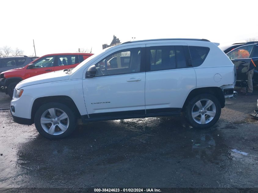 2014 Jeep Compass Sport VIN: 1C4NJDBB9ED831165 Lot: 38424623