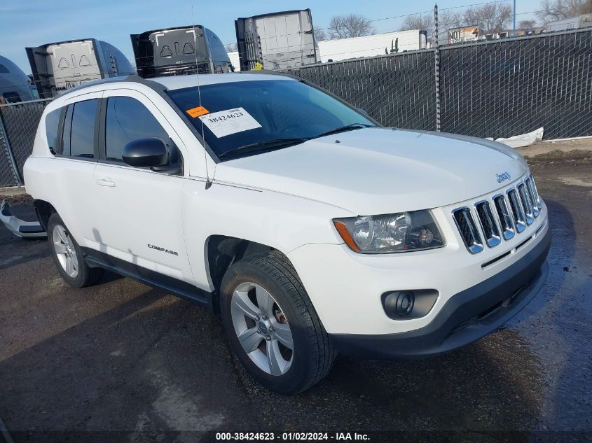 2014 Jeep Compass Sport VIN: 1C4NJDBB9ED831165 Lot: 38424623