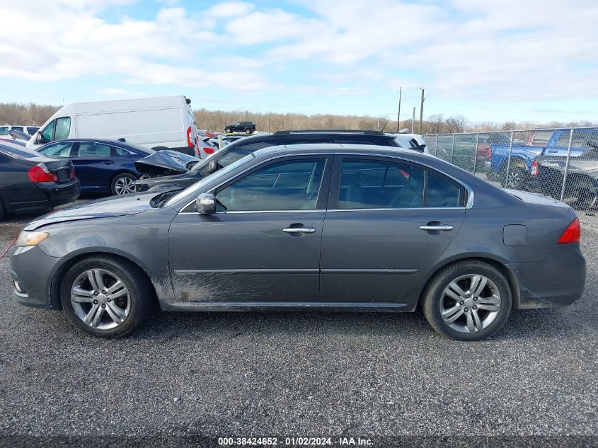 2009 Kia Optima Sx V6 VIN: KNAGE224795351383 Lot: 38424652