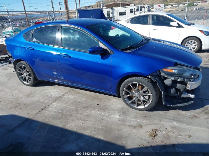 2013 Dodge Dart Sxt/Rallye VIN: 1C3CDFBHXDD320369 Lot: 38424663