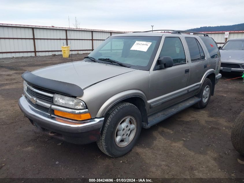 1GNDT13W1X2204794 1999 Chevrolet Blazer Ls