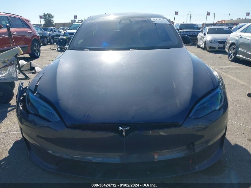 2022 Tesla Model S Dual Motor All-Wheel Drive VIN: 5YJSA1E54NF478303 Lot: 38424712