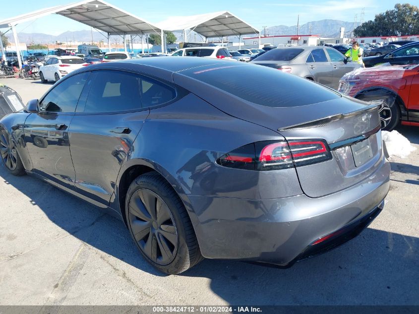 2022 Tesla Model S Dual Motor All-Wheel Drive VIN: 5YJSA1E54NF478303 Lot: 38424712