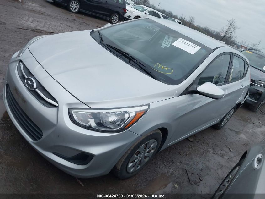 KMHCT5AEXGU255457 2016 Hyundai Accent Se