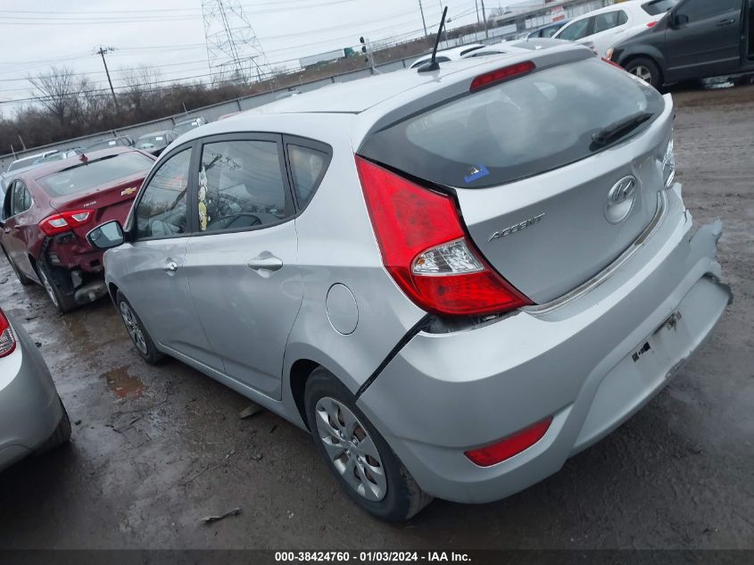 KMHCT5AEXGU255457 2016 Hyundai Accent Se