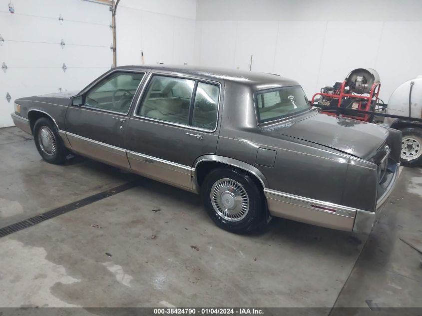 1G6CD53B3P4295130 1993 Cadillac Deville