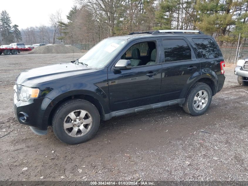 2012 Ford Escape Limited VIN: 1FMCU9EG3CKB28328 Lot: 38424814