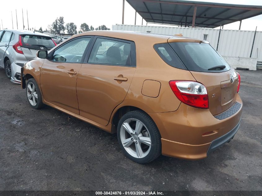 2T1KE40E09C025836 2009 Toyota Matrix S