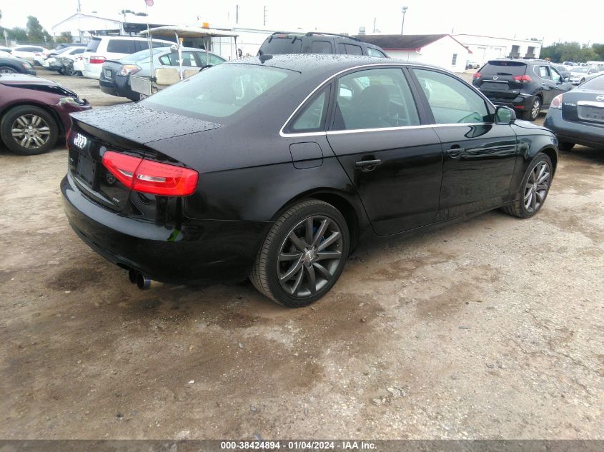 WAUFFAFL2DA158028 2013 Audi A4 2.0T Premium