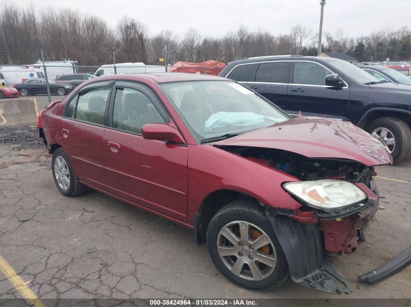 2HGES26765H620386 2005 Honda Civic Ex