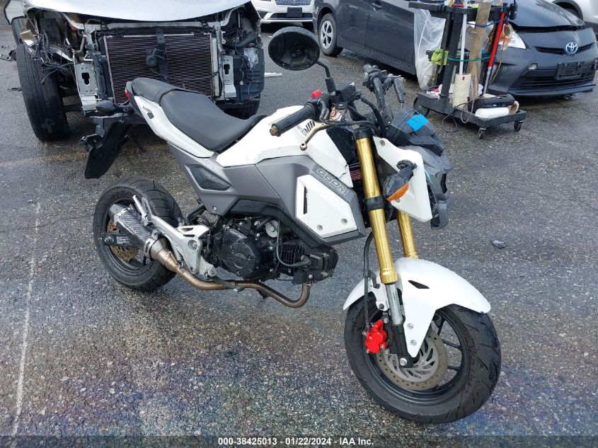 2017 Honda Grom 125 VIN: MLHJC6110H5205870 Lot: 38425013