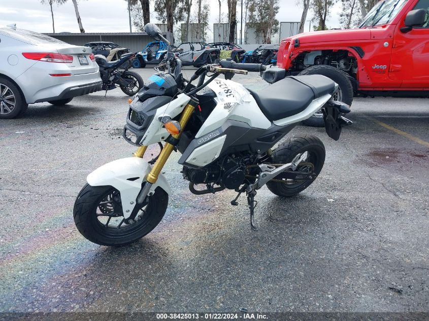 2017 Honda Grom 125 VIN: MLHJC6110H5205870 Lot: 38425013