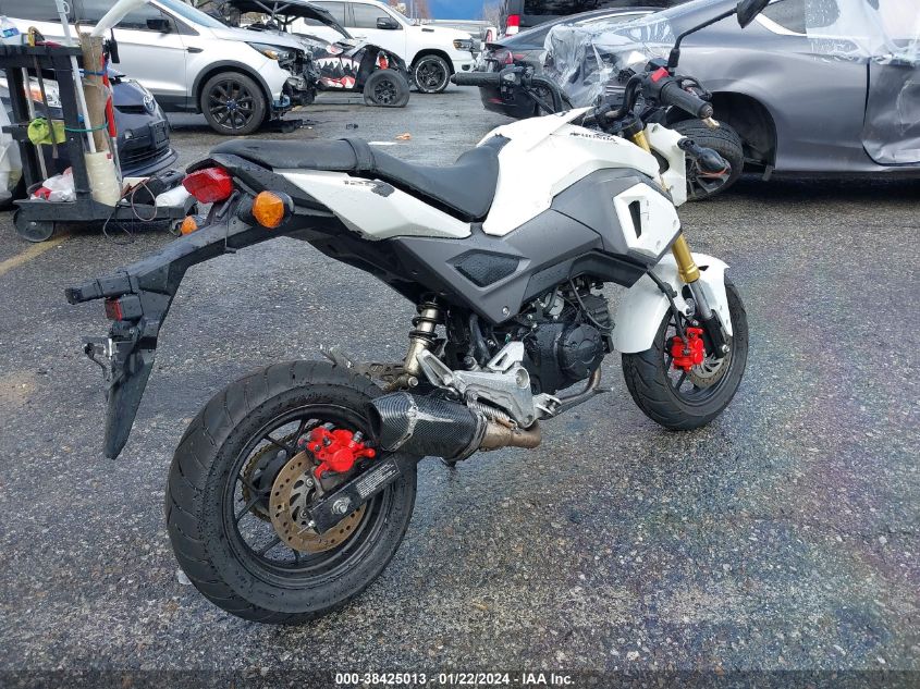 2017 Honda Grom 125 VIN: MLHJC6110H5205870 Lot: 38425013