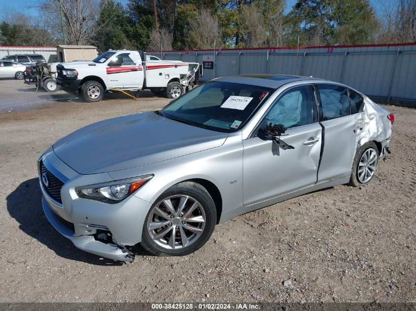 2016 Infiniti Q50 3.0T Premium VIN: JN1EV7AP0GM300526 Lot: 38425128