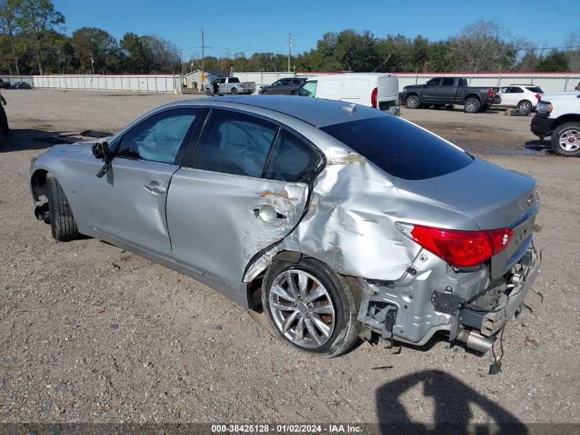 2016 Infiniti Q50 3.0T Premium VIN: JN1EV7AP0GM300526 Lot: 38425128