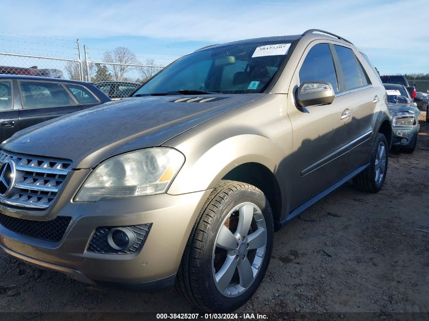 2009 Mercedes-Benz Ml 350 4Matic VIN: 4JGBB86E09A443224 Lot: 38425207