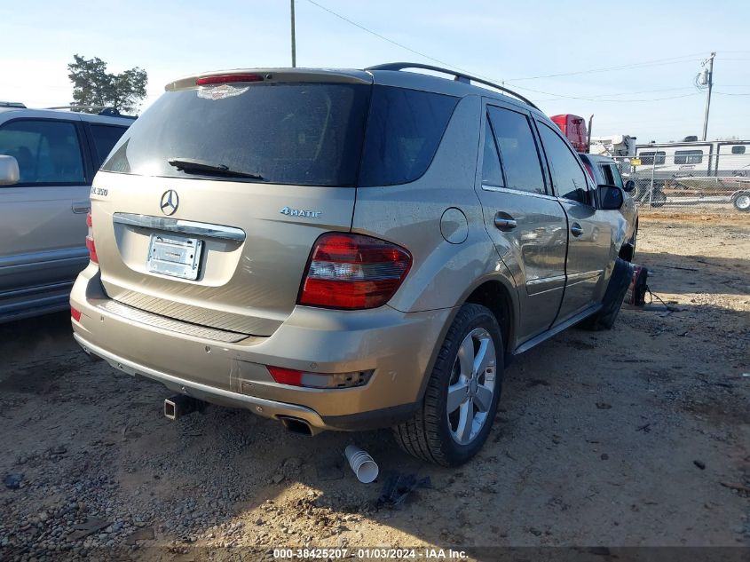 2009 Mercedes-Benz Ml 350 4Matic VIN: 4JGBB86E09A443224 Lot: 38425207